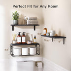 Amada Bathroom Shelves Over Toilet - Image 3