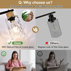 MOKATNG Bathroom Light Fixtures, 4-Light Coastal Vanity Lights - Image 6