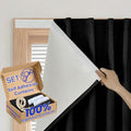 Peel & Stick 100% Blackout Panel by Sovtfides