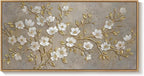Large Framed Neutral Botanical Wall Art - Image 9