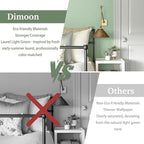 Dimoon 17.7''x236'' Peel and Stick Wallpaper Light Green Contact Paper - Image 9