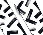 FLFK Black and White Design Wallpaper Border by FLFK