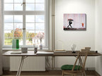 Wieco Art Banksy Raining Day or Colorful Graffiti Street Famous Canvas - Image 3