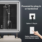 28“ x 36” LED Bathroom Mirror Fogless LED Mirror - Image 6