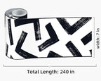 FLFK Black and White Design Wallpaper Border - Image 2