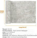 VEELIKE 15.7''x354'' Concrete Contact Paper - Image 2