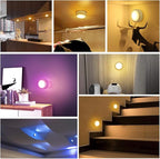 BLS LED Puck Lights with Remote Control, Wireless Under Cabinet & Closet - Image 6