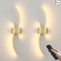 Battery Operated Wall Sconces Set of Two by KARTOOSH