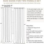 100% Blackout Shield Green Linen Blackout Curtains - Image 7