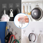 Antimbee 30-Pack All-Purpose Adhesive Hooks - Image 2
