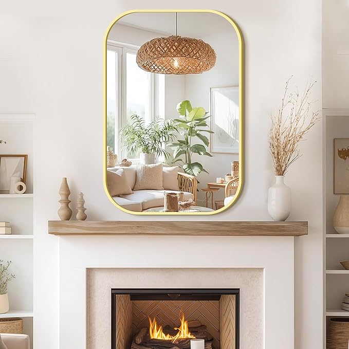 Bathroom Mirror for Wall, HD Reflection Shatterproof Mirror for Living Room - Image 7