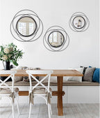 Black Circle Mirror Mounted Round Decorative Mirrors Circle - Image 6