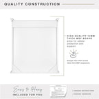 MCS 23x26 White Medicine Cabinet Organizer, Wall Mounted Bathroom Cabinet - Image 7