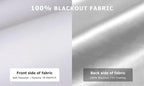LazBlinds 100% Blackout Roller Shades, No Tools No Drill Cordless Blinds - Image 2