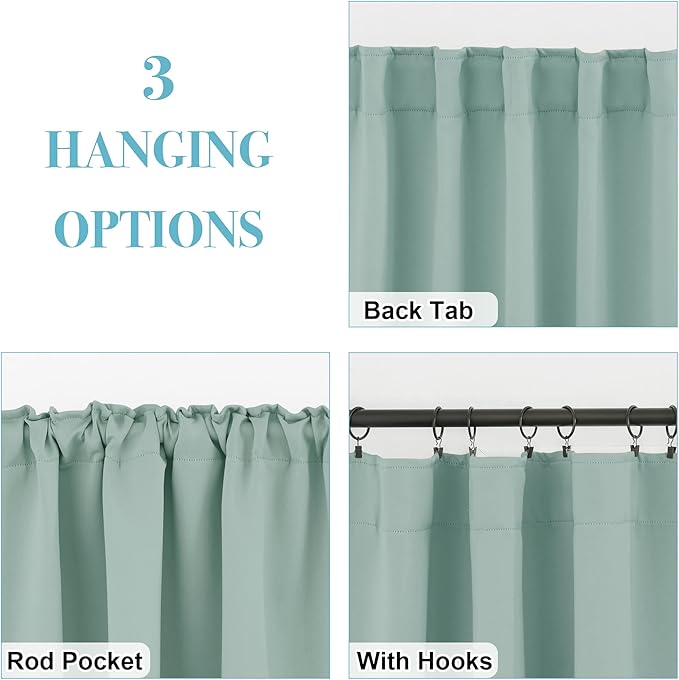 RYB HOME Small Window Curtains - Image 7