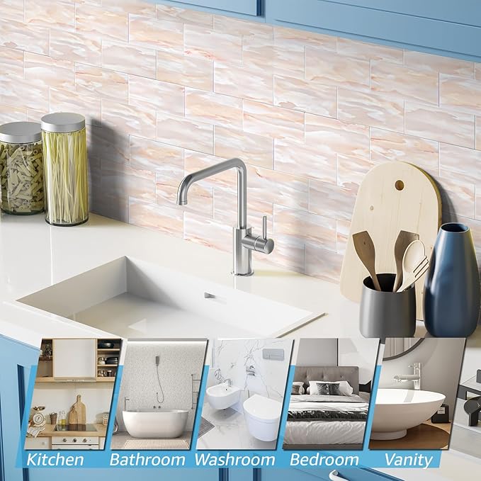 Art3d 102-Piece Peel and Stick Wall Tile - Image 8