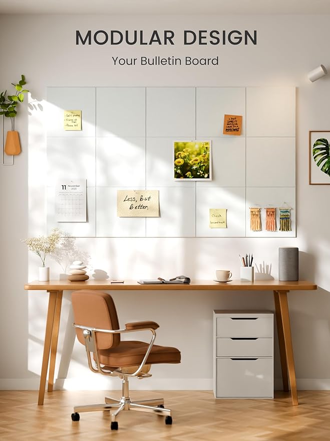 Bumusty Large Cork Board 48" x 36" Alternative - Image 6