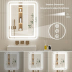 48" x 30" Led Bathroom Mirror - Image 4