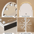 ZL ZELing Makeup Mirror with Lights, Vanity Mirror with Lights, Lighted Makeup - Image 5