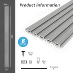 Art3d Slat Wall Panels, WPC Soundproof 3D Wall Paneling - Image 6