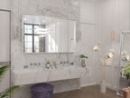TETOTE 48 x 30 Inch Bathroom Vanity Mirror - Image 8