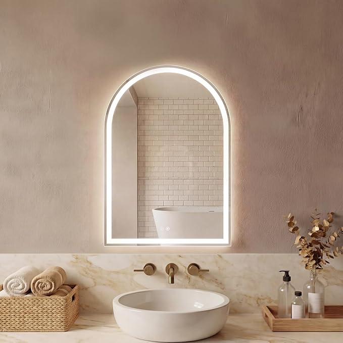 Sweetcrispy 20"×28" LED Bathroom Mirror by Sweetcrispy