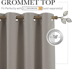 RYB HOME Extra Wide Curtains for Divider Room Separation Soundproof Temporary - Image 2