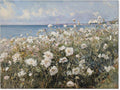 rumlud Nature Landscape Wall Art Coastal Wildflower Poster French Spring by rumlud