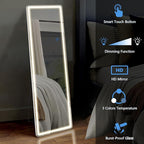 DUMOS LED Full Length Floor Mirror, 3 Color Lighting, Hanging or Leaning - Image 5
