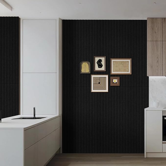 6 Pack Acoustic Wall Panels, 47.2" X 23.6" Sound Absorbing Panels, Decorative - Image 4
