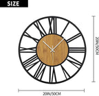 1st owned Wall Clocks for Living Room Decor, Round Silent Non Ticking, Modern - Image 4