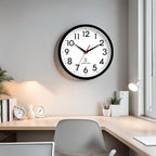 DAXSMY Atomic Wall Clock Analog 14 Inch Battery Operated Modern Decorative - Image 7