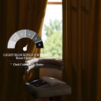 NICETOWN Yellowish Gold Velvet Curtains 84 inches Long - Image 5