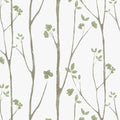 Timeet Green Leaf Wallpaper 16" x 197" Boho Floral Peel & Stick Removable by Timeet