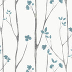 Timeet Peel and Stick Wallpaper Floral Wallpaper Boho Floral Contact Paper by Timeet