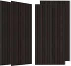 Wood Veneer Acoustic Panels, 4 Pack 47.2”x23.6” Sound Panels, Decorative Large by AUTORIFIC