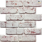 Commomy Faux Brick Peel and Stick Tiles by CommomyDecor