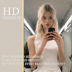 Dewfig 71"X26" Arched Full Length Mirror, Free Standing Leaning or Wall-Mounted - Image 5