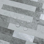 AULIGET 2 Sheets Faux Stone Peel and Stick Backsplash - Image 3