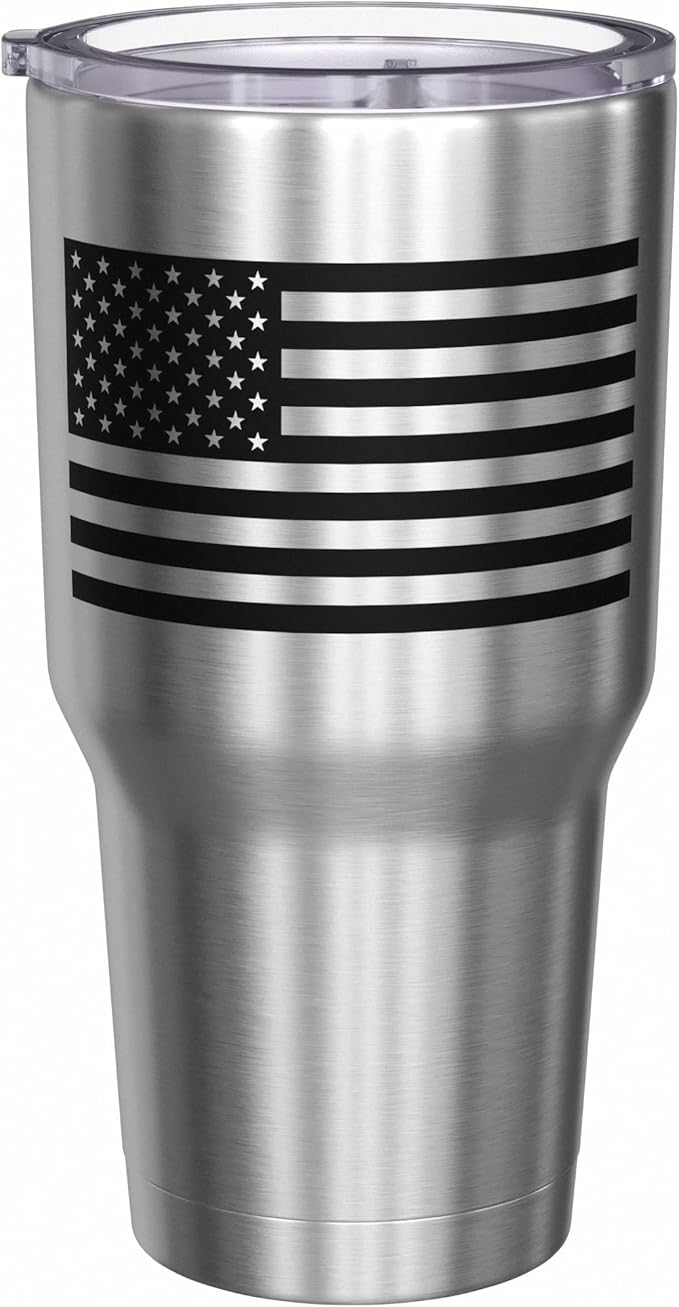 We The People Holsters - Self-Defense - Coffee Tumbler - American Flag Coffee Travel Mug - Engraved Tumbler - Double Insulated Tumbler - 30 oz