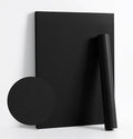 Dimoon 394''x17.7'' Black Peel and Stick Wallpaper Contact Paper Modern Self by DIYYOURMOON