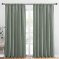 NICETOWN 2 Panels Blackout Curtains, Rod Pocket Thermal Insulated Drapess by NICETOWN