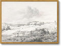 OIQArtOIQ Vintage Landscape Canvas Wall Art Framed Natural Scenery Painting by OIQArtOIQ