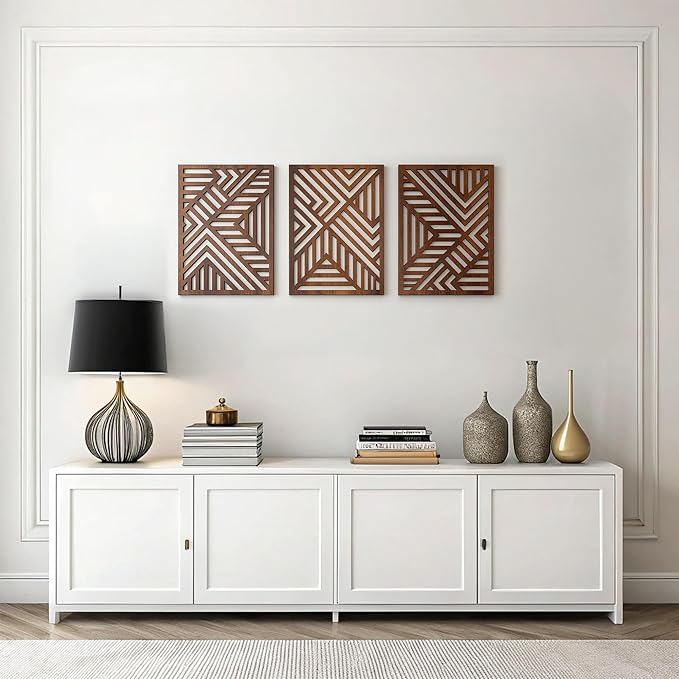 qmmp Modern Wooden Wall Sculptures by qmmp