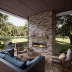 Ekena Millwork 49"W x 25 1/2"H x 1 1/4"D Acadia Ledge Stacked Stone, StoneWall - Image 12