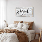 AIYISU Christian Bible Verses Wall Art Rustic Wall Decor - Image 2