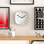 JONES CLOCKS® Marvel Wall Clock | Modern Retro Rounded Square Clock | 10 inch | - Image 3
