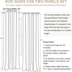 100% Blackout Shield Green Linen Blackout Curtains - Image 7