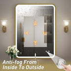 24x32 Inch LED Bathroom Mirror - Image 5