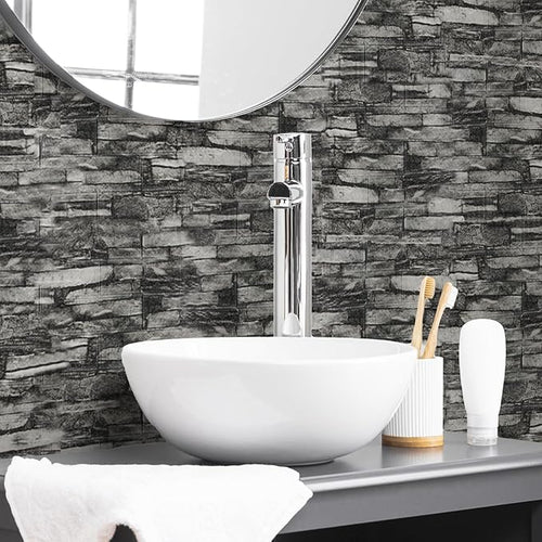 30PCS 3D Wall Panels Peel and Stick Foam, Self-Adhesive Decorative 3D Brick - Image 2